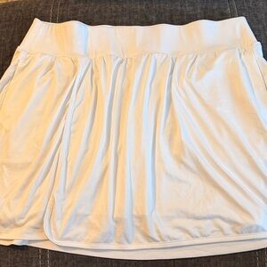 Livi Active by Lane Bryant White Women's Skort Sz 18/20
